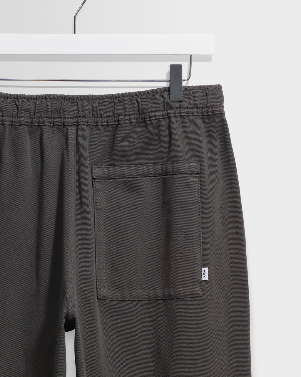 Kurt - Charcoal Organic Cotton Twill Trouser