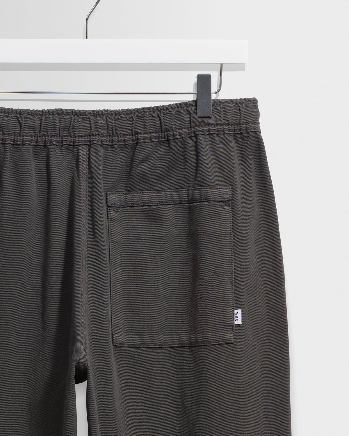 Kurt - Charcoal Organic Cotton Twill Trouser