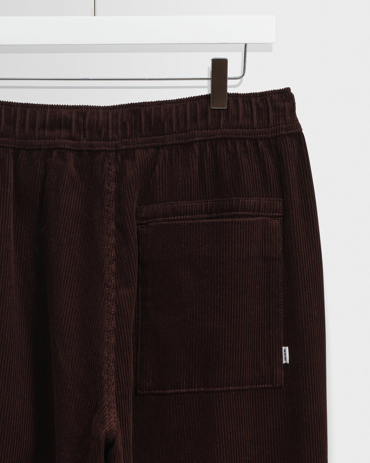Kurt - Dark Brown Cotton Corduroy Trouser