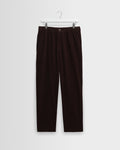 Kurt - Dark Brown Cotton Corduroy Trouser