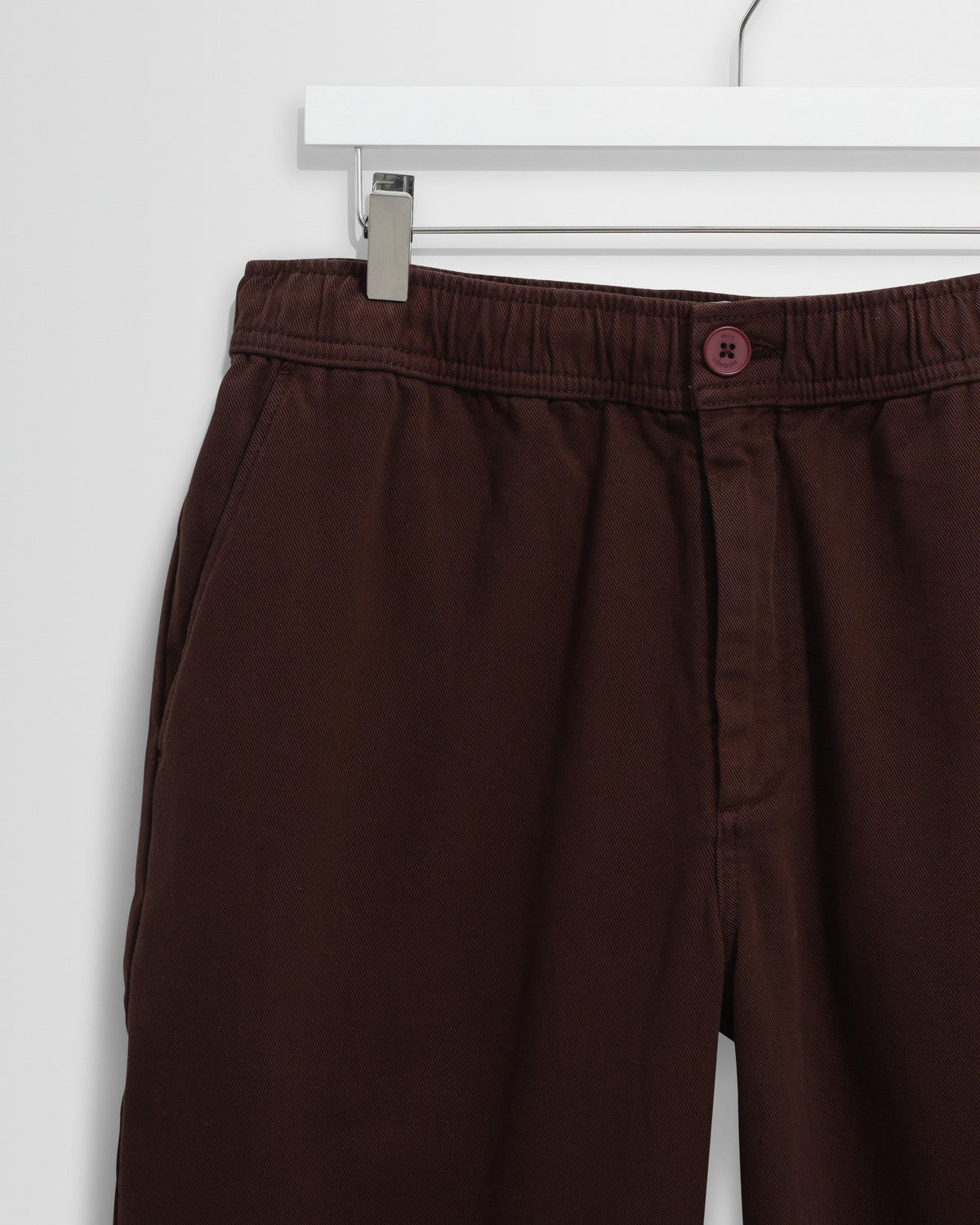 Kurt - Dark Brown Organic Cotton Trousers