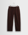 Kurt - Dark Brown Organic Cotton Trousers