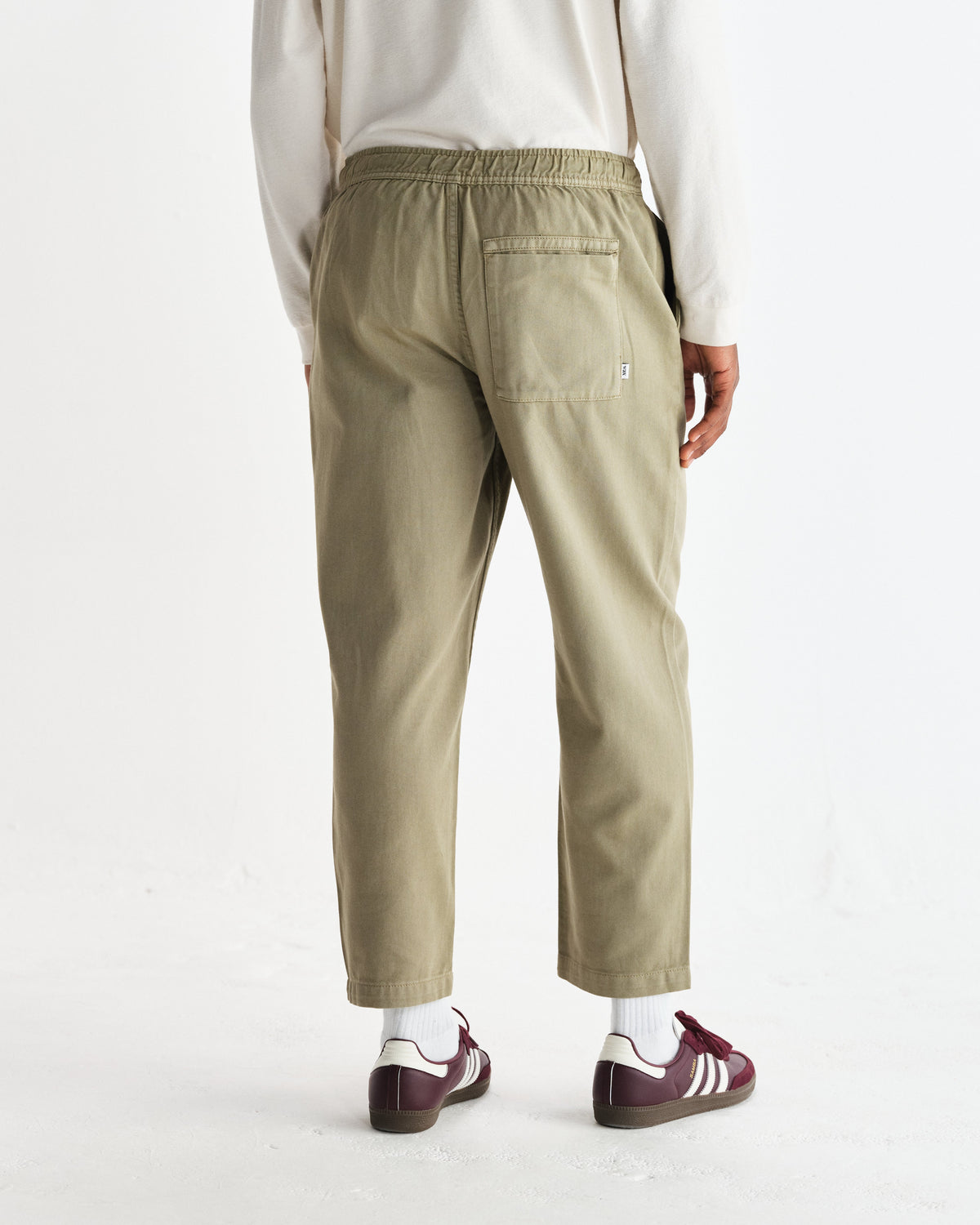 Kurt - Light Khaki Organic Cotton Trousers