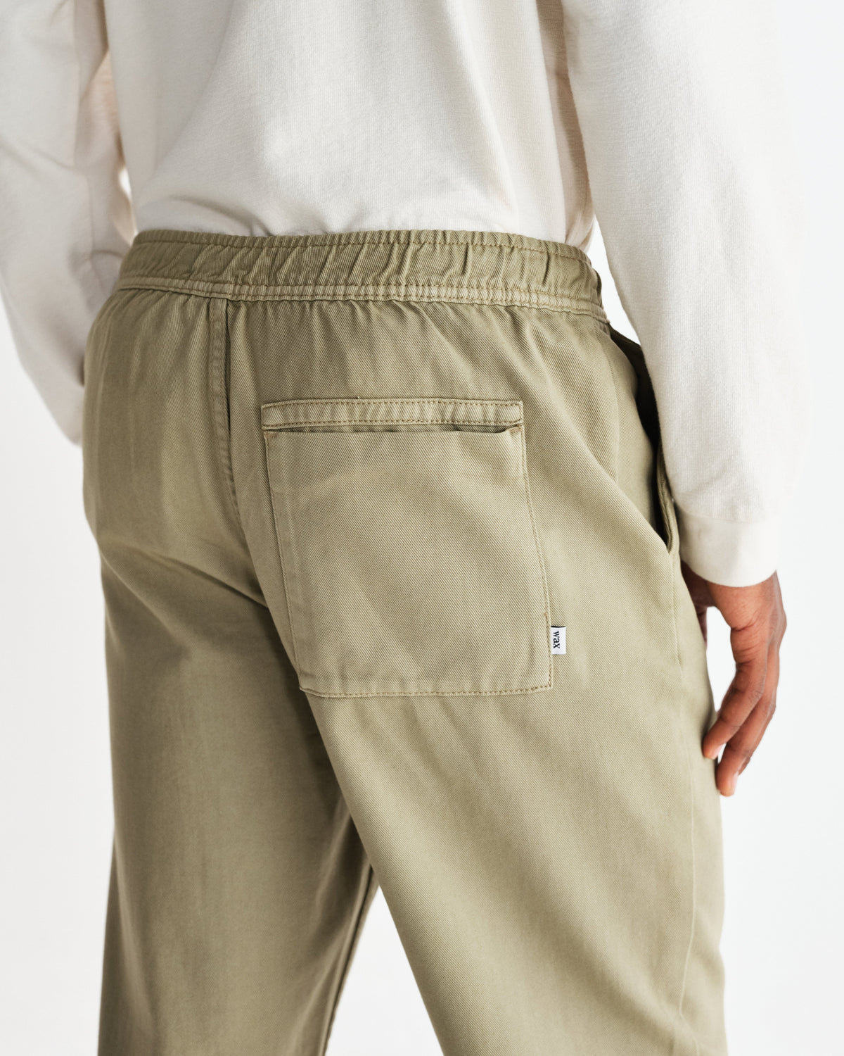 Kurt - Light Khaki Organic Cotton Trousers