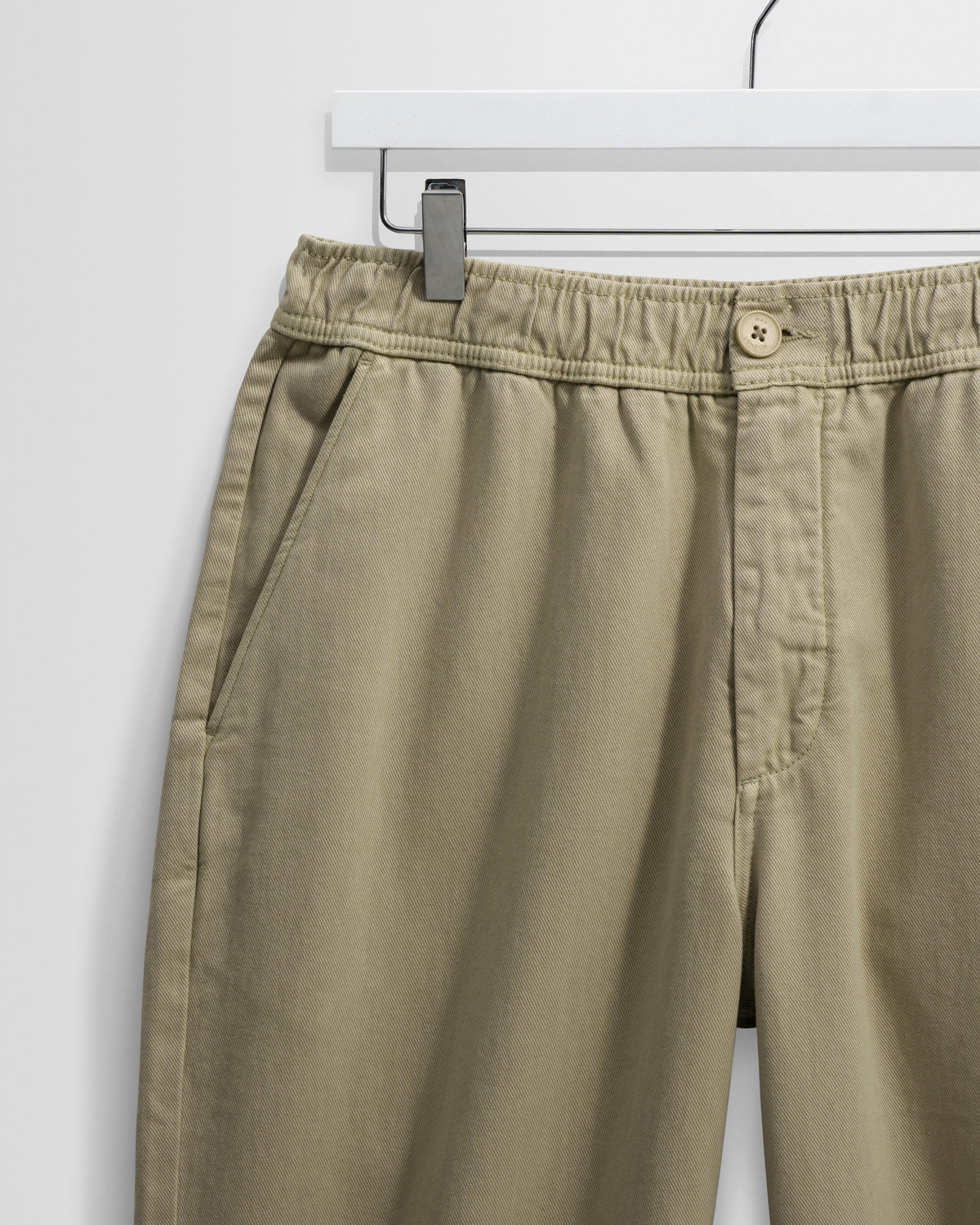 Kurt - Light Khaki Organic Cotton Trousers