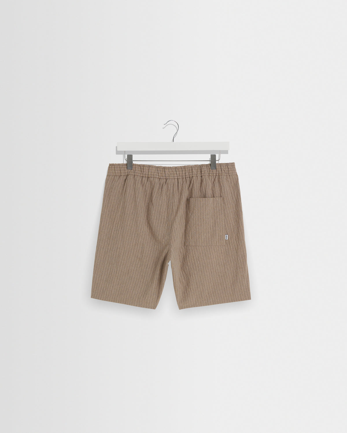 Kurt - Natural Chalk Stripe Shorts