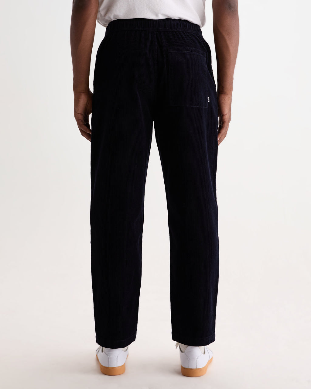 Kurt - Navy Cotton Corduroy Trouser