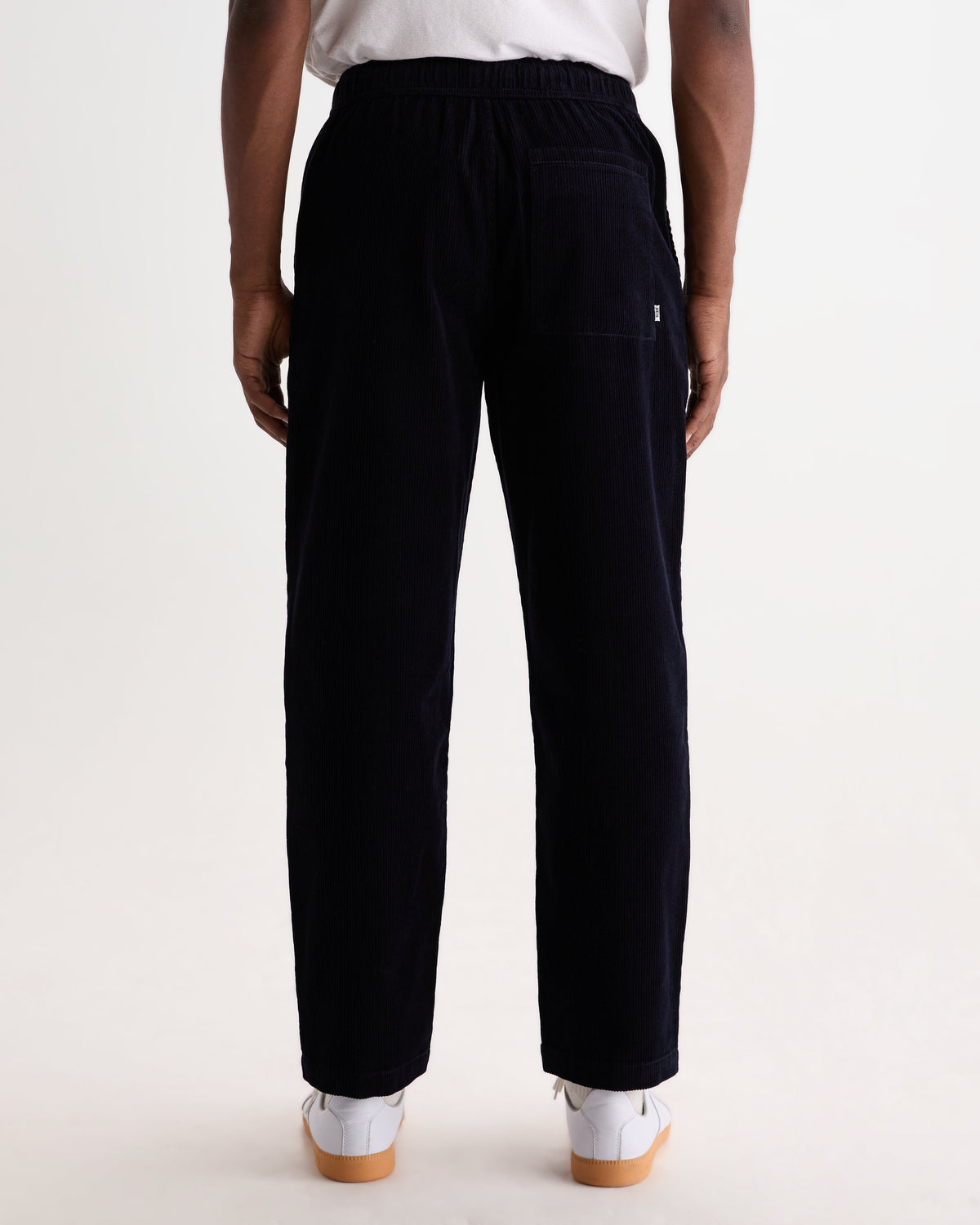 Kurt - Navy Cotton Corduroy Trouser