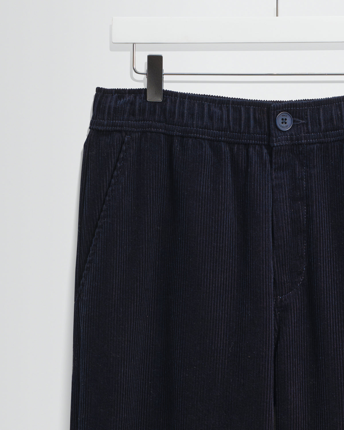 Kurt - Navy Cotton Corduroy Trouser