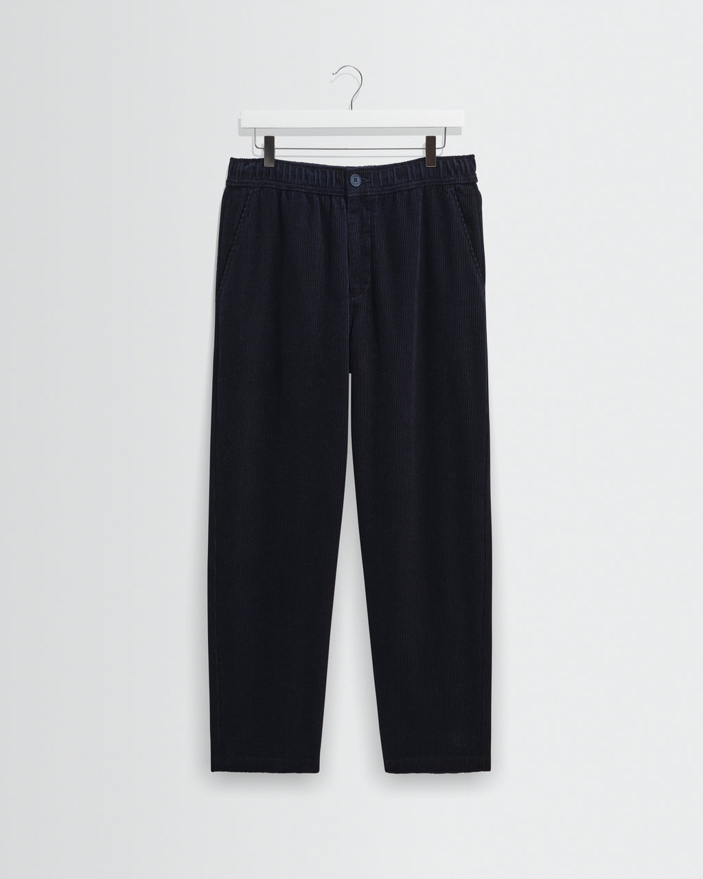 Kurt - Navy Cotton Corduroy Trouser