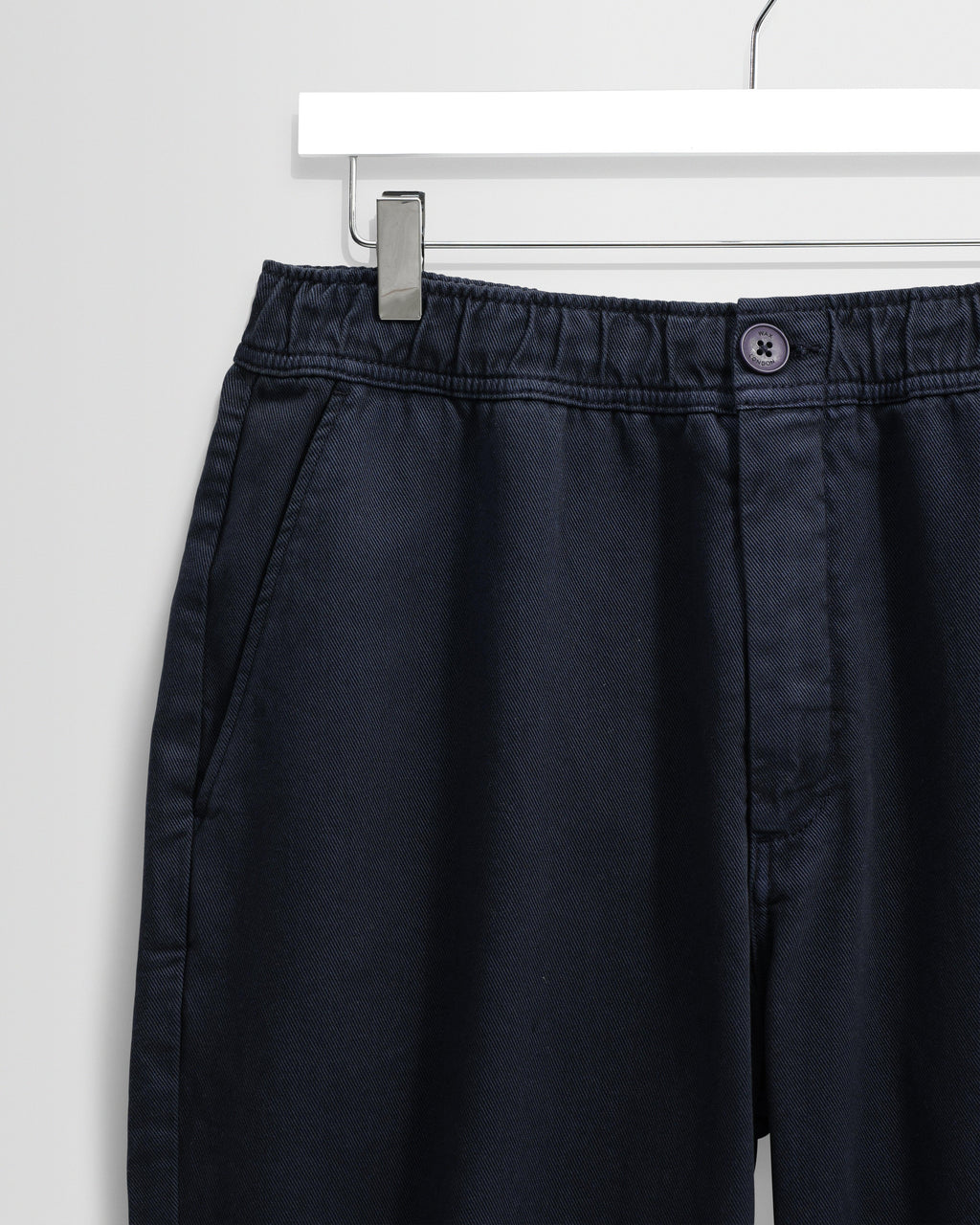 Kurt - Navy Organic Cotton Trousers