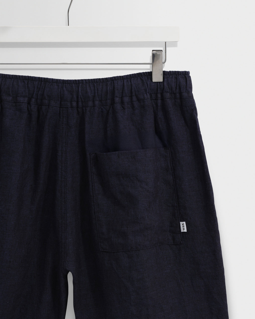 Kurt - Navy Washed Linen Shorts