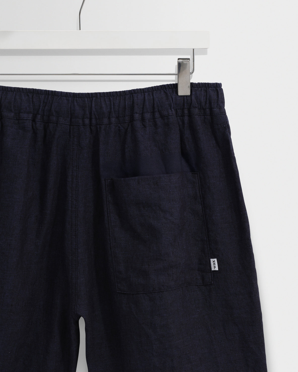 Kurt - Navy Washed Linen Shorts