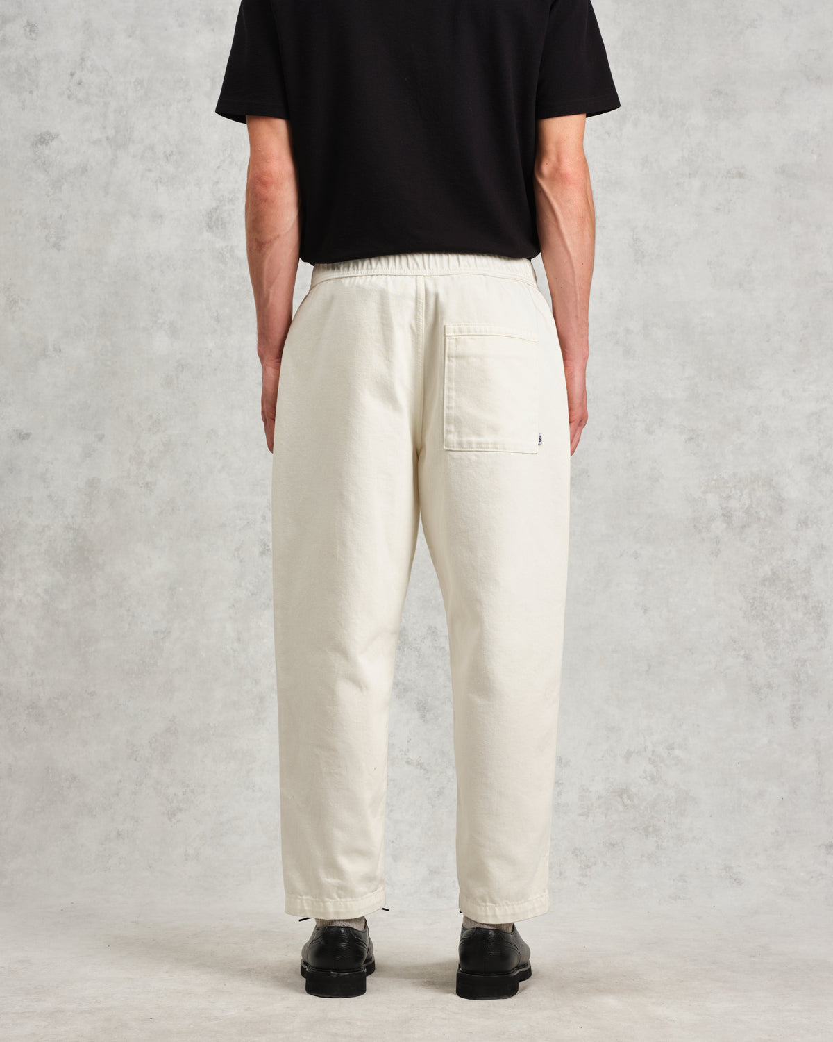 Kurt - Off White Organic Cotton Trousers