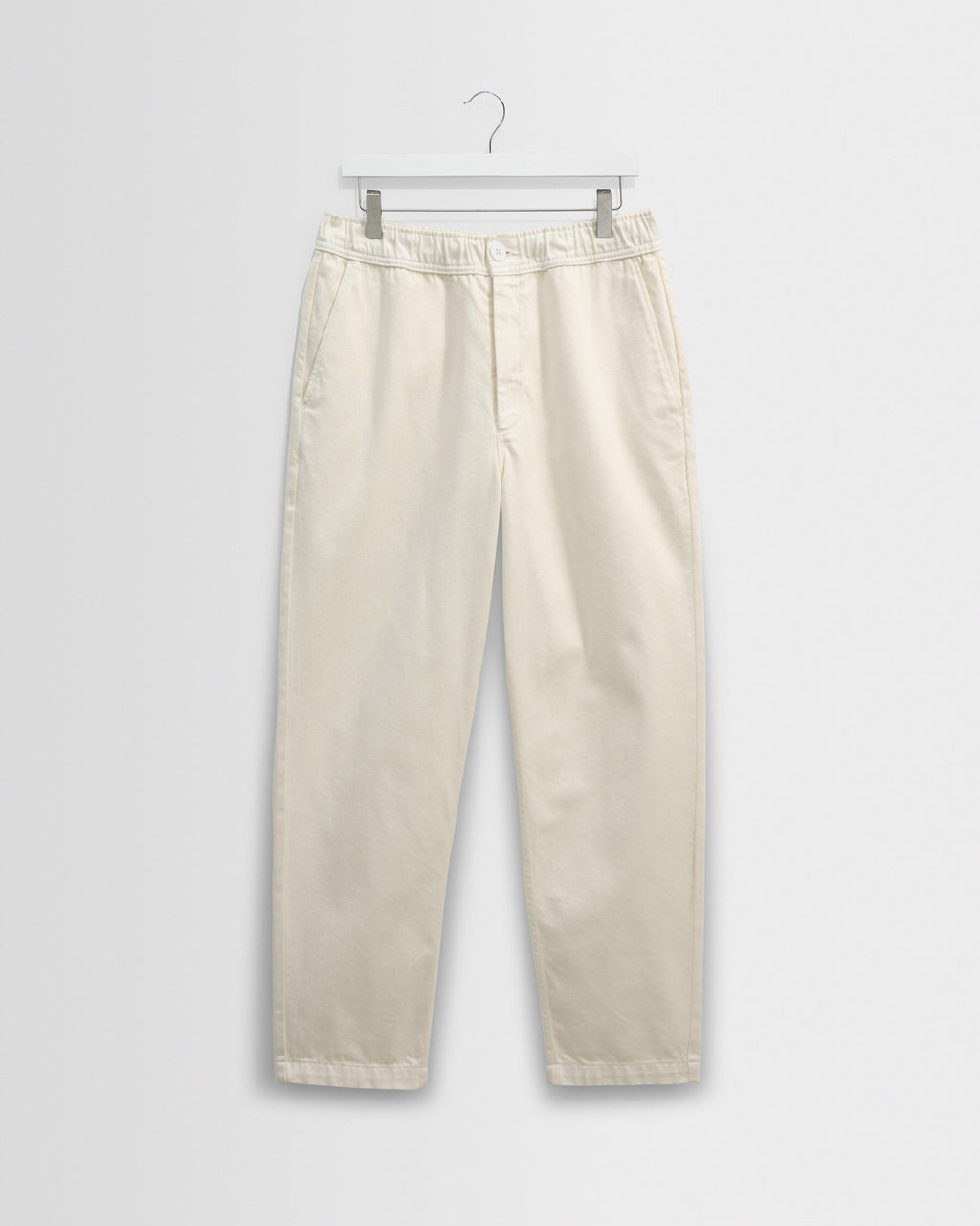 Kurt - Off White Organic Cotton Trousers