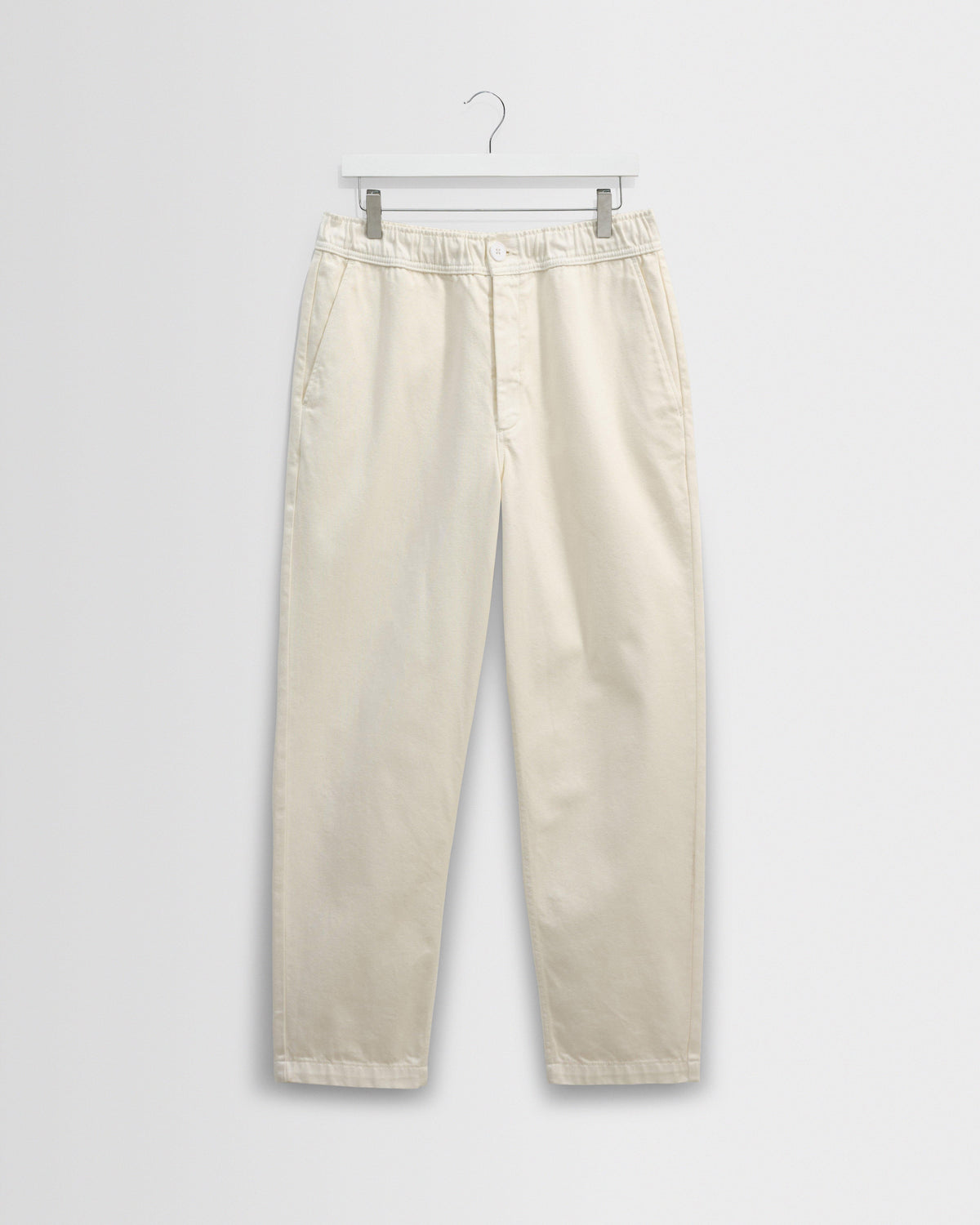 Kurt - Off White Organic Cotton Trousers