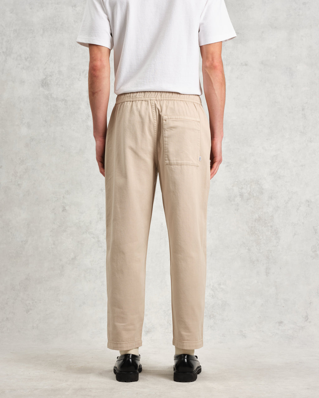 Kurt - Stone Organic Cotton Trousers