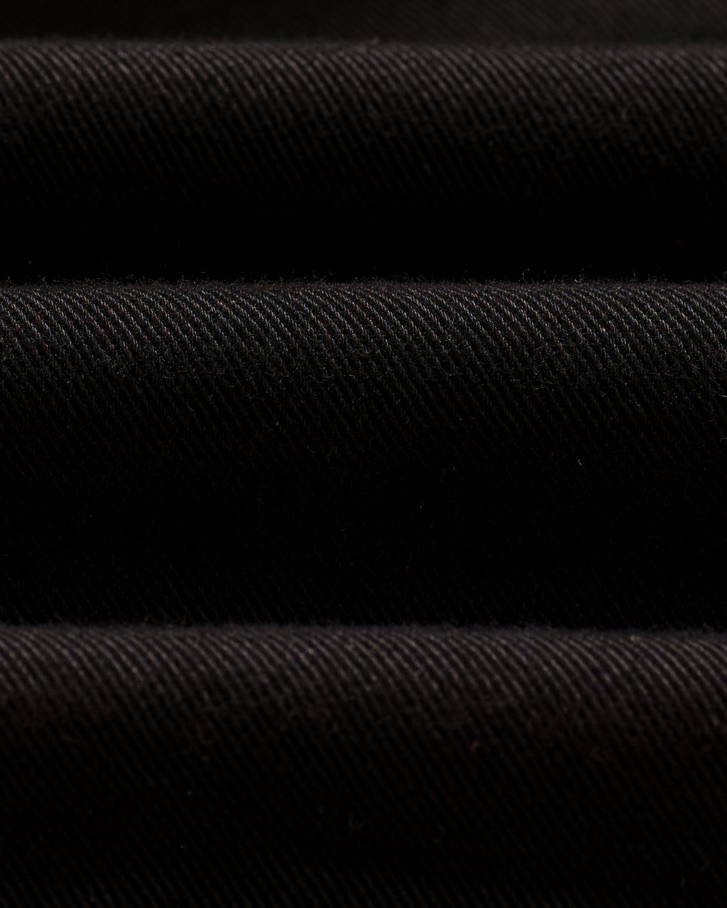 Kyle - Black Organic Cotton Twill Shorts