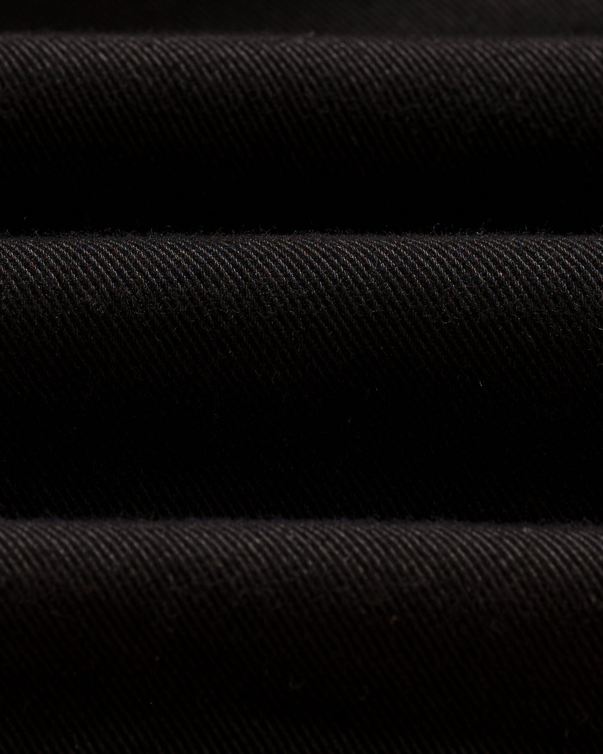 Kyle - Black Organic Cotton Twill Shorts