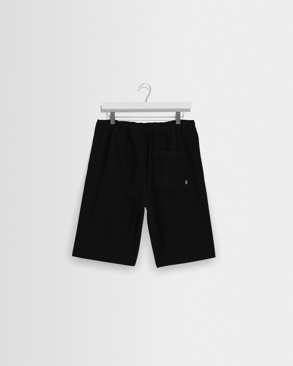 Kyle - Black Organic Cotton Twill Shorts