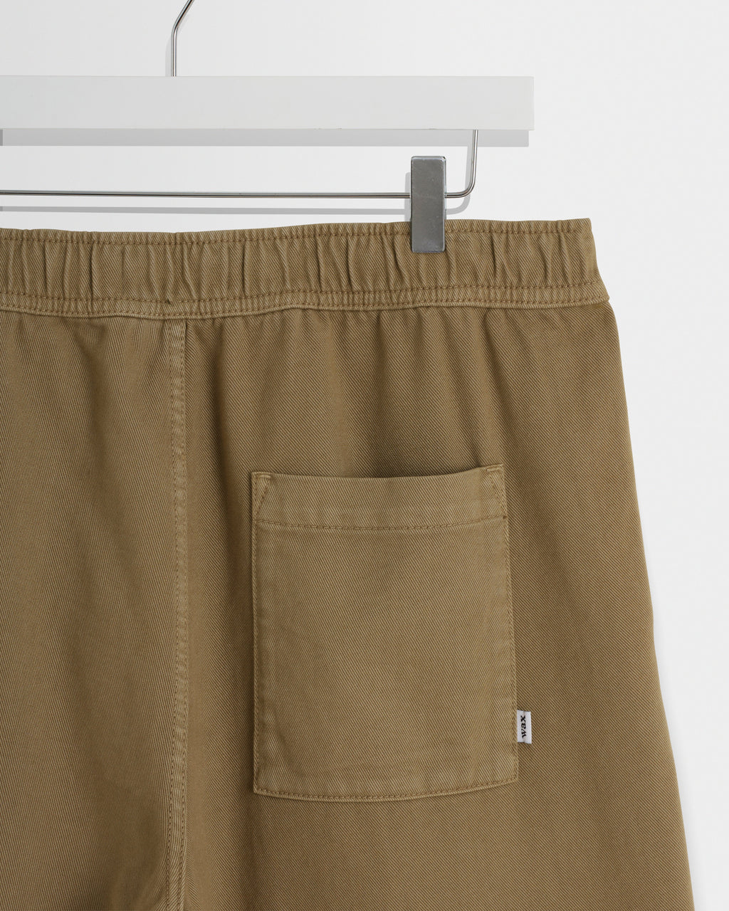 Kyle - Light Khaki Organic Cotton Twill Shorts