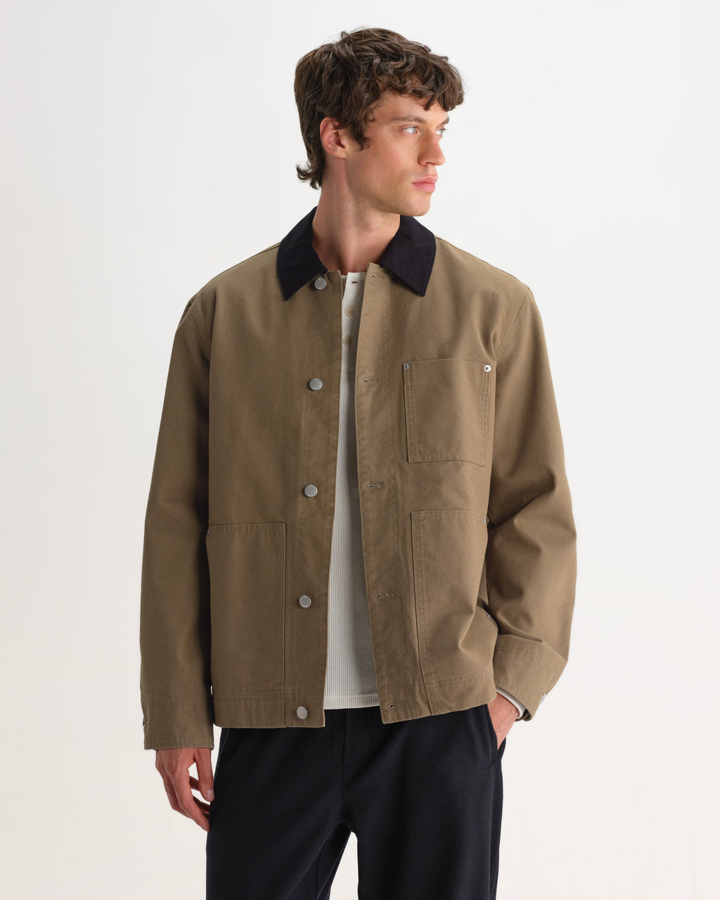Landor - Light Khaki Canvas Jacket