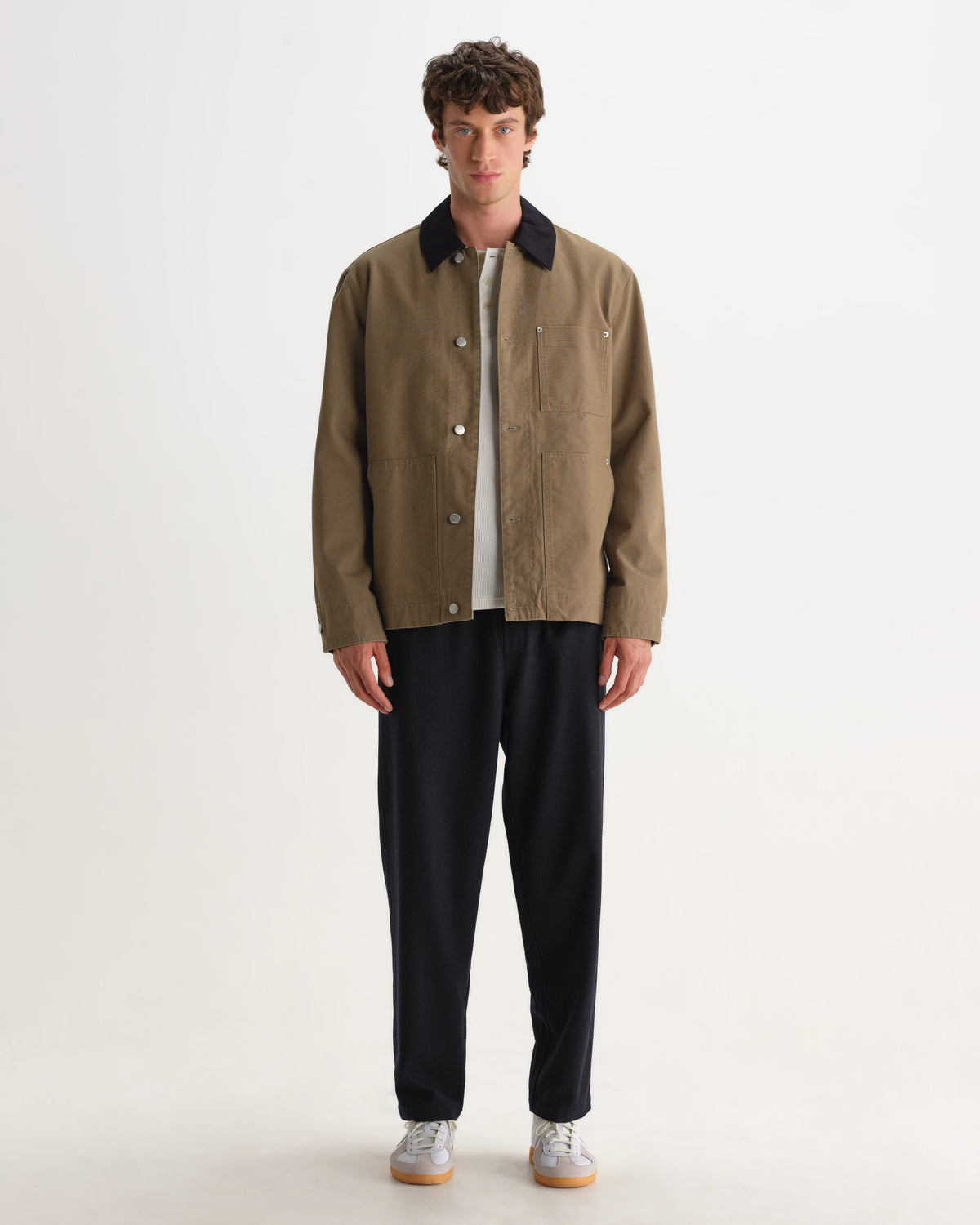 Landor - Light Khaki Canvas Jacket