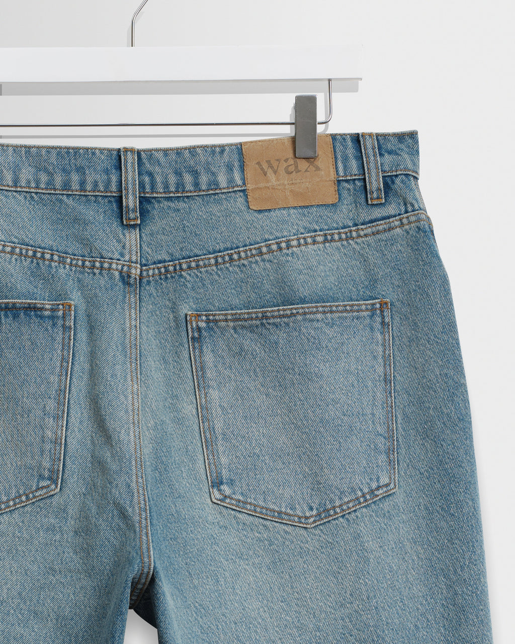 Luca - Vintage Blue Organic Cotton Denim Shorts