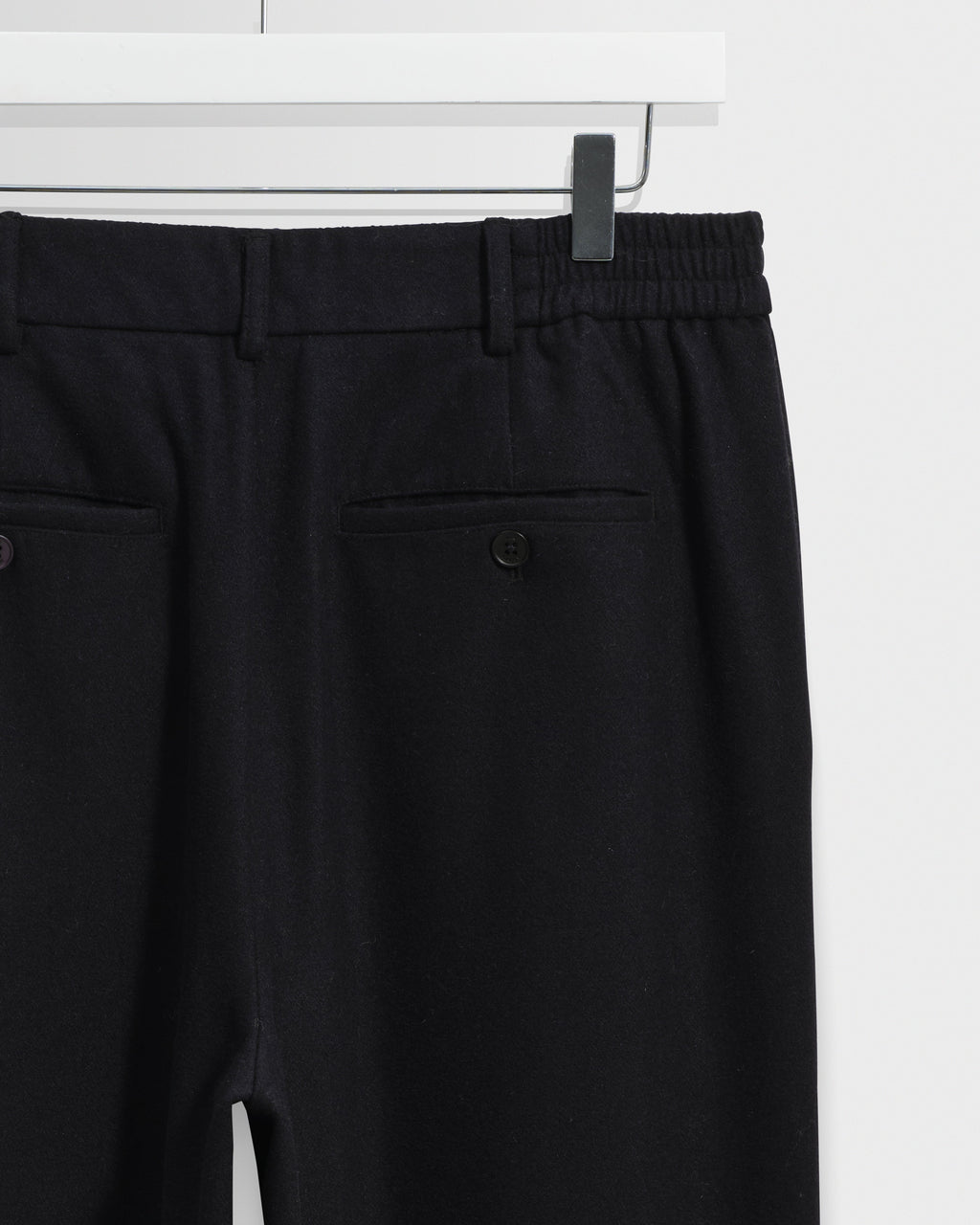 Malham - Navy Wool Blend Trouser