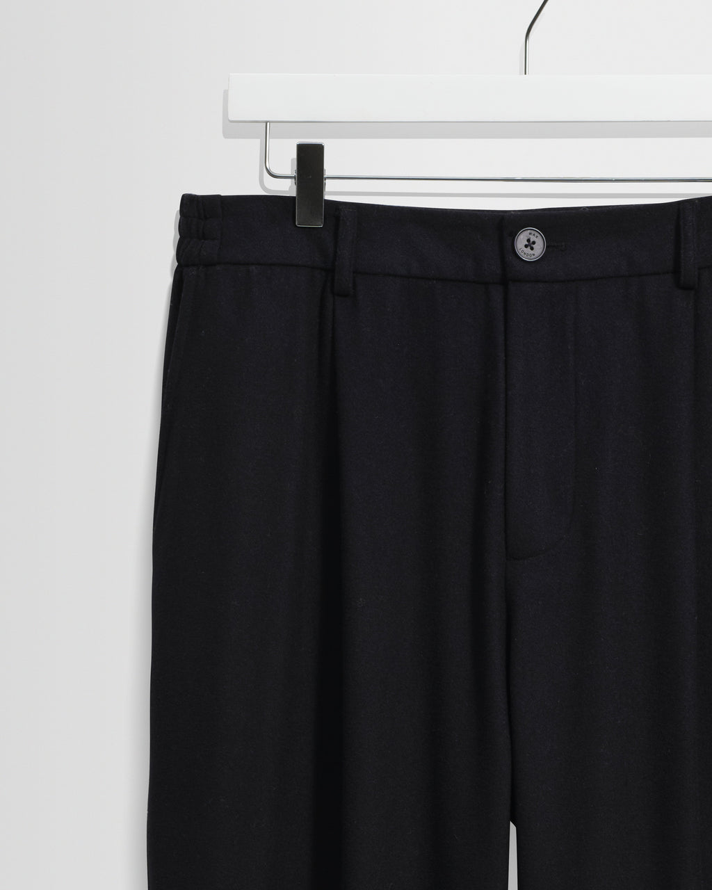Malham - Navy Wool Blend Trouser