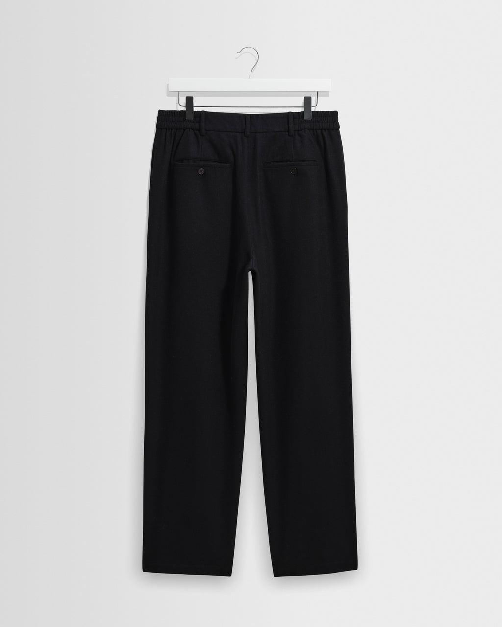 Malham - Navy Wool Blend Trouser