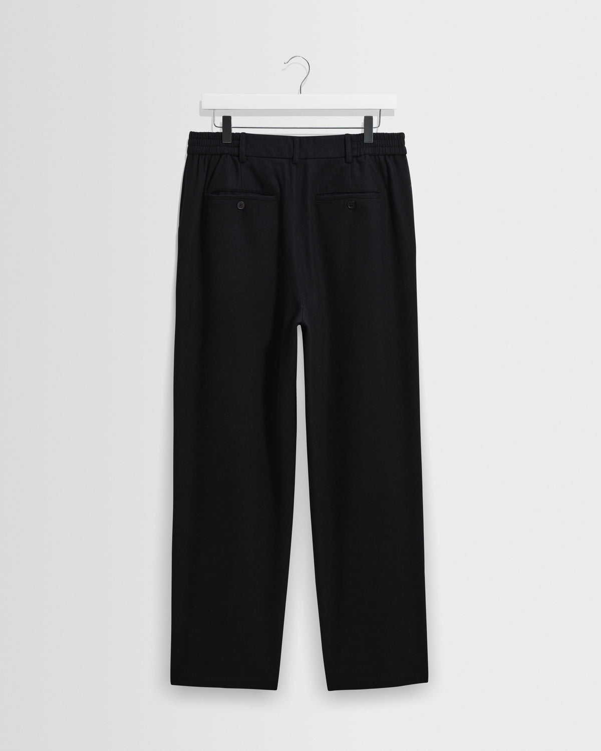 Malham - Navy Wool Blend Trouser
