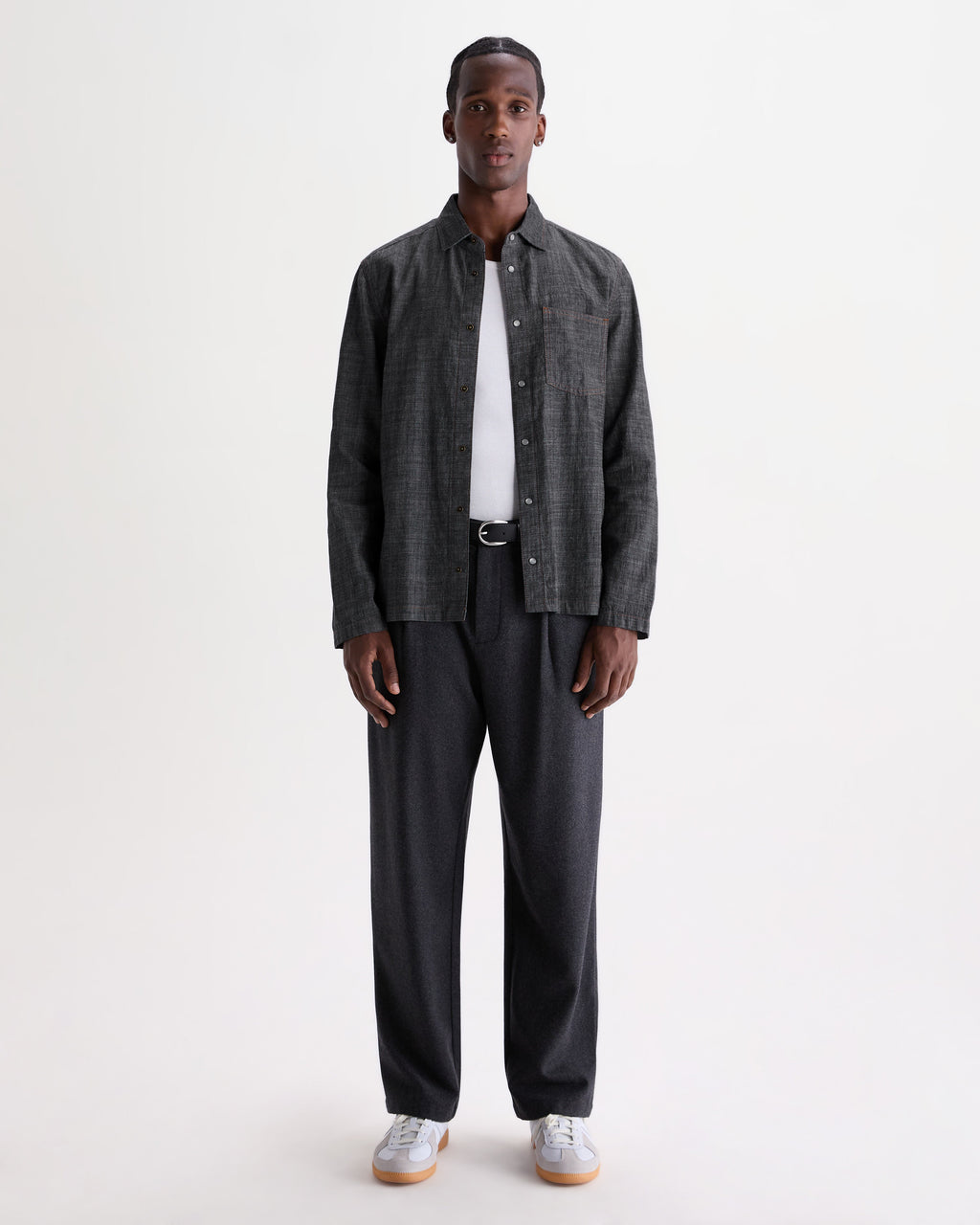 Manilla - Washed Indigo Chambray Shirt