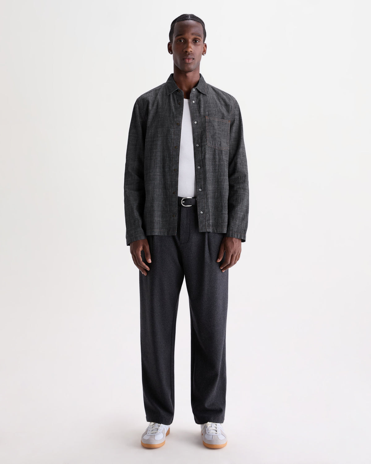 Manilla - Washed Indigo Chambray Shirt
