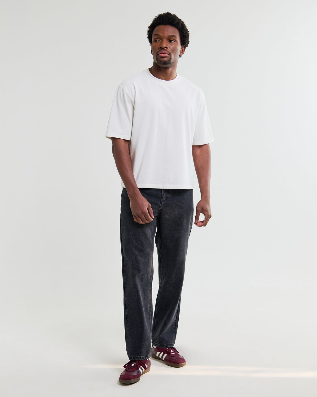 Mark - Off White Compact Cotton T-Shirt
