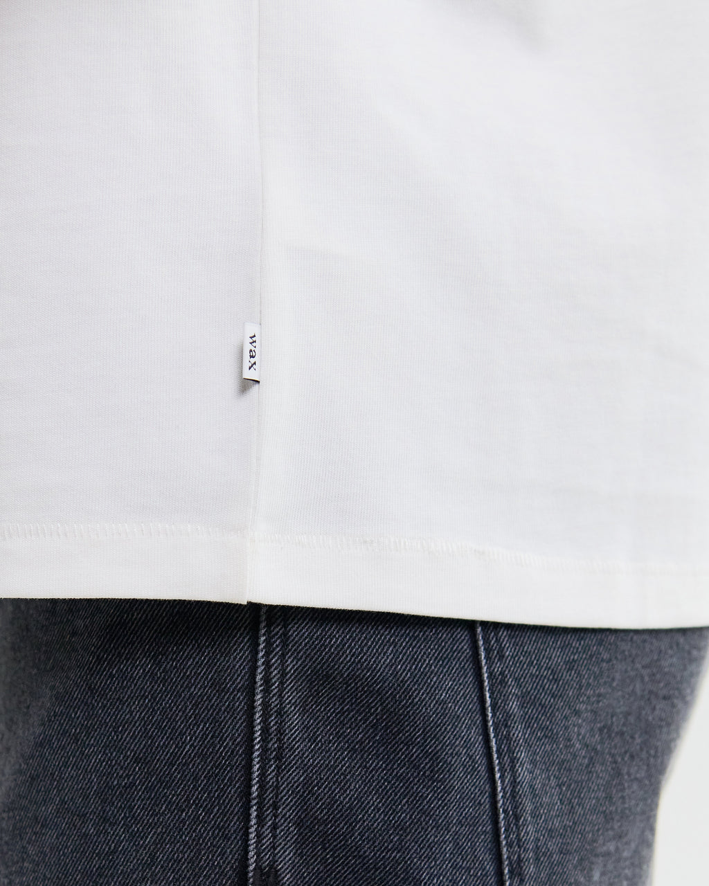 Mark - Off White Compact Cotton T-Shirt