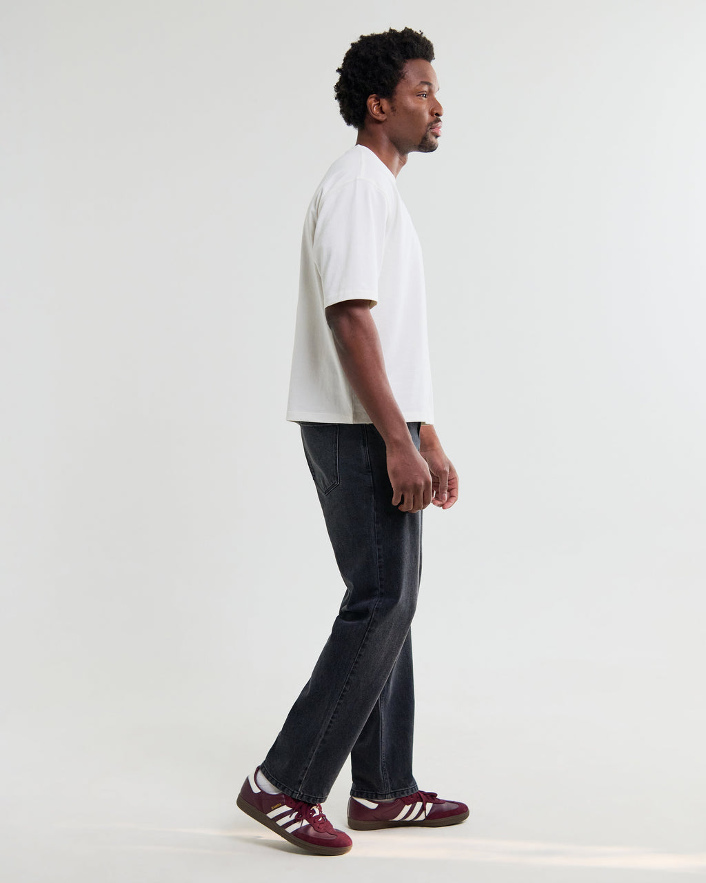 Mark - Off White Compact Cotton T-Shirt