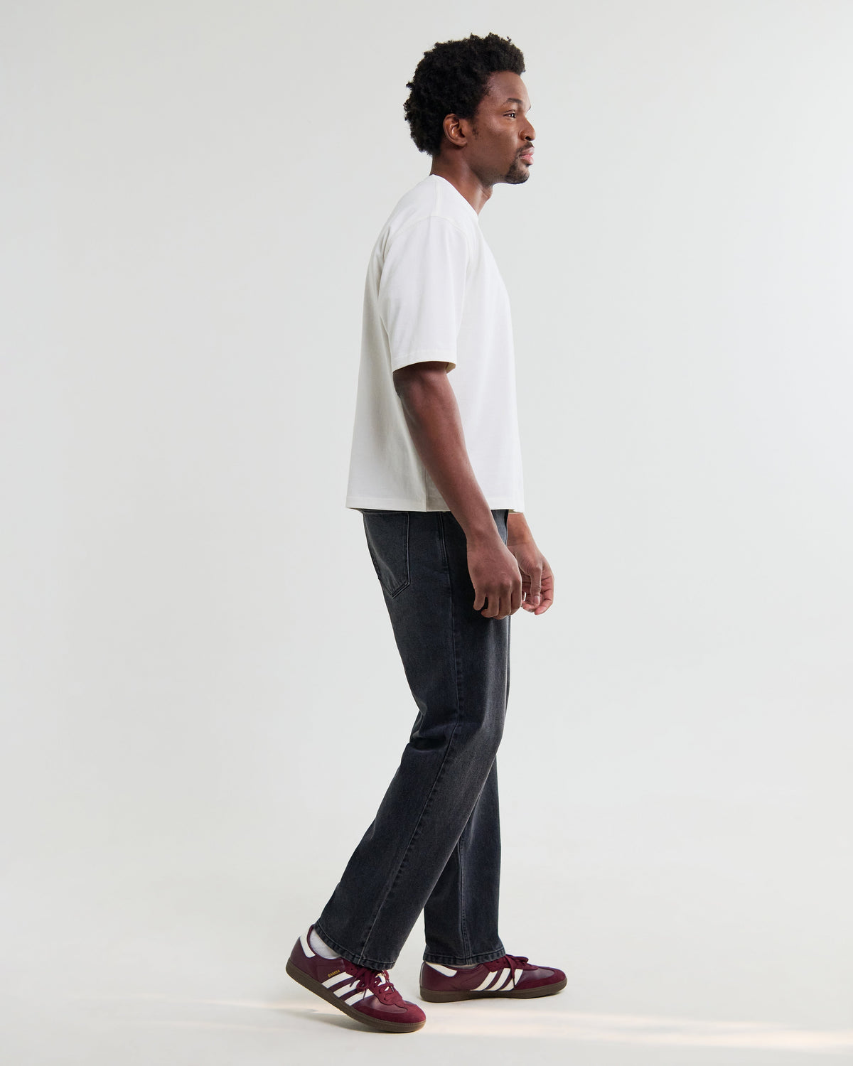Mark - Off White Compact Cotton T-Shirt