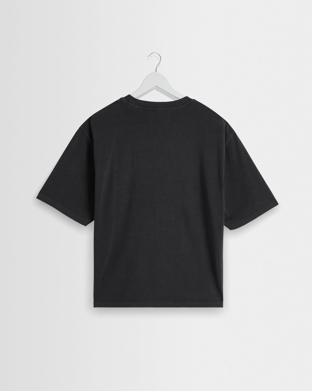Mark - Washed Black Compact Cotton T-Shirt