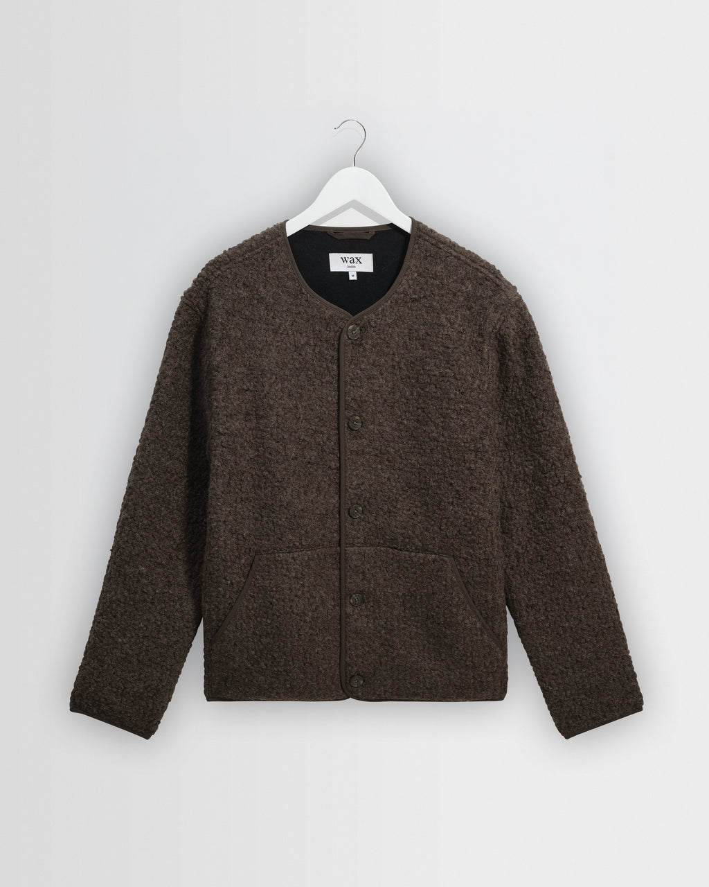 Marty - Dusty Brown Boucle Wool Jacket