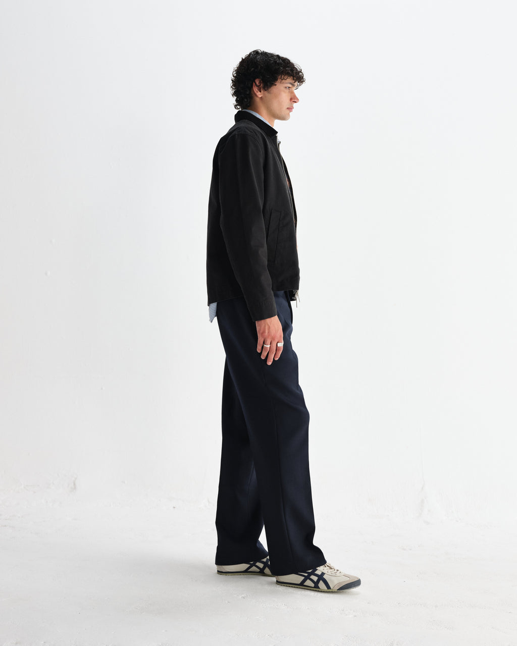Mason - Black Peached Canvas Work Jacket