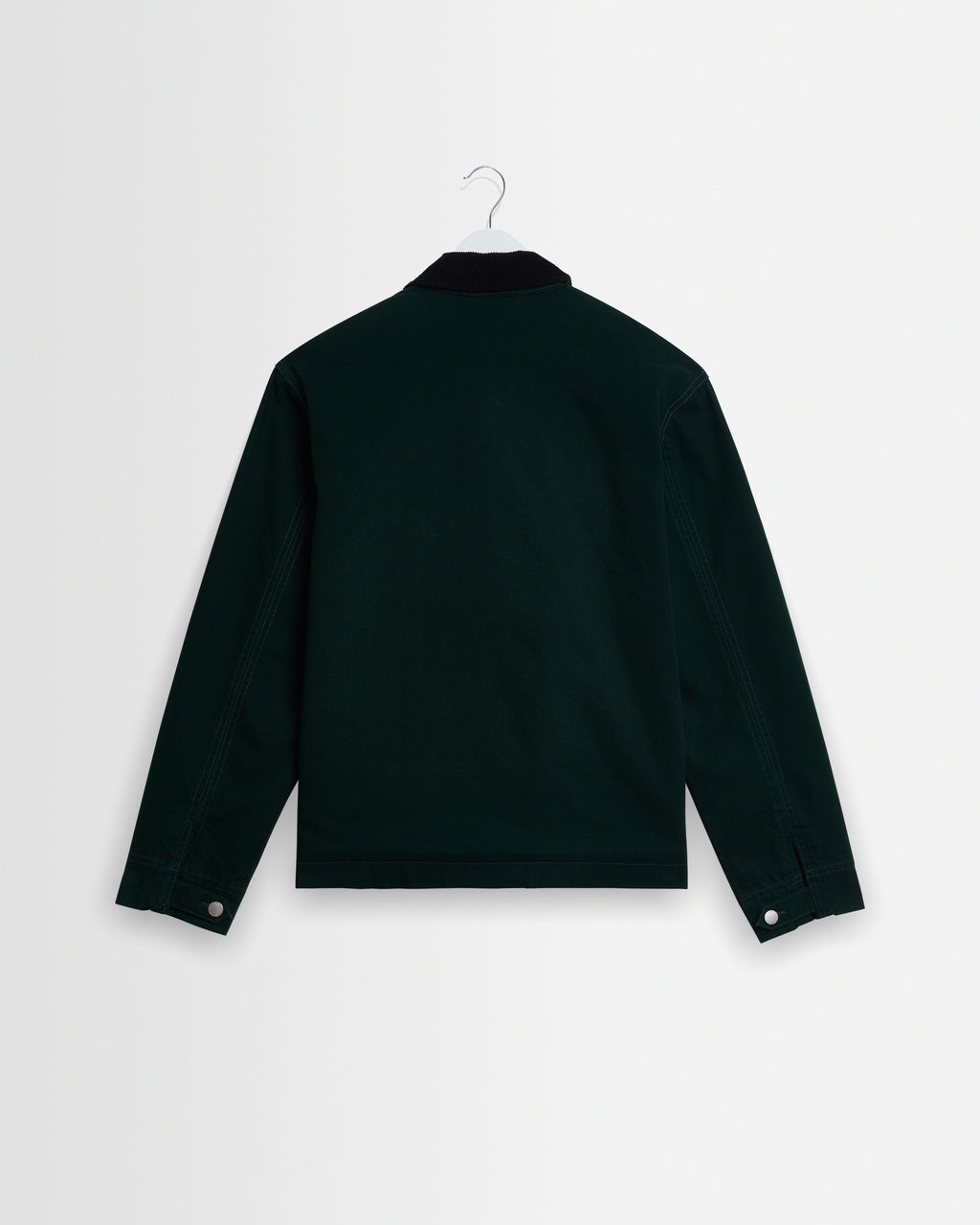 Mason - Dark Green Peached Canvas Work Jacket