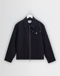 Mason - Navy Peached Canvas Work Jacket