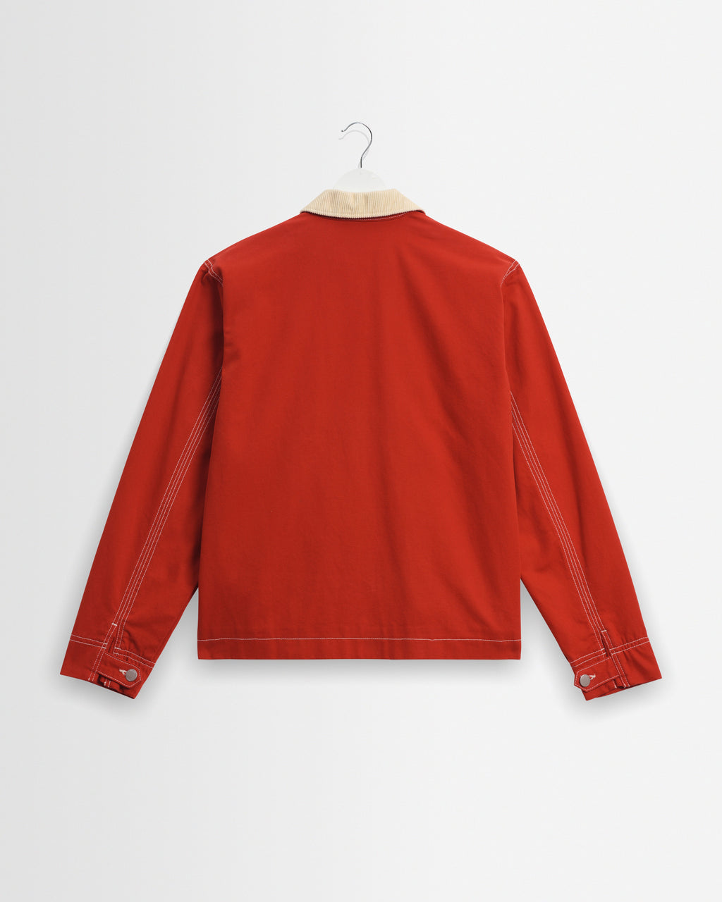 Mason - Red Peached Canvas Work Jacket