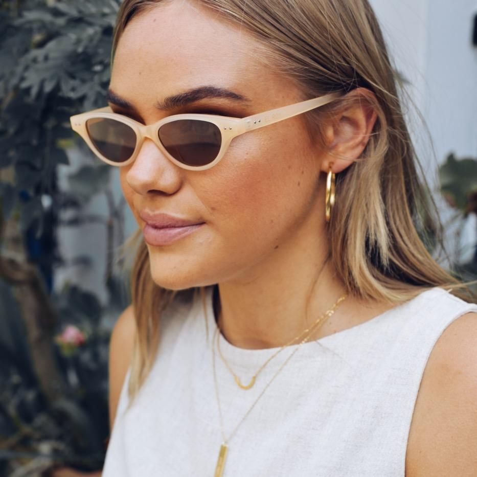 India Peach Sunglasses | Women's Coloured Frame Sunglasses
