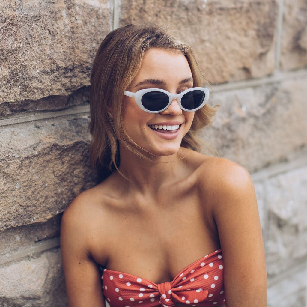 Calais Clear Sunglasses | Women's Clear Frame Sunglasses