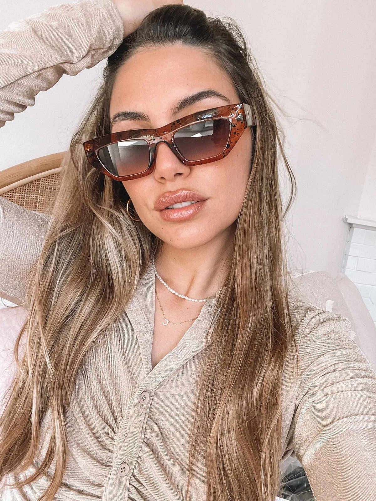 Millie Tortoise Sunglasses | Women's Round Tortoiseshell Sunglasses
