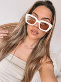 Suzie Beige Sunglasses | Women's Neutral Frame Sunglasses