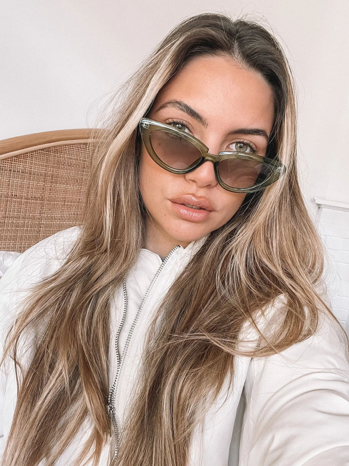 Finlay Green Sunglasses | Women's Coloured Frame Sunglasses