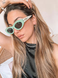 Arlo Green Sunglasses | Women's Oversized Sunglasses